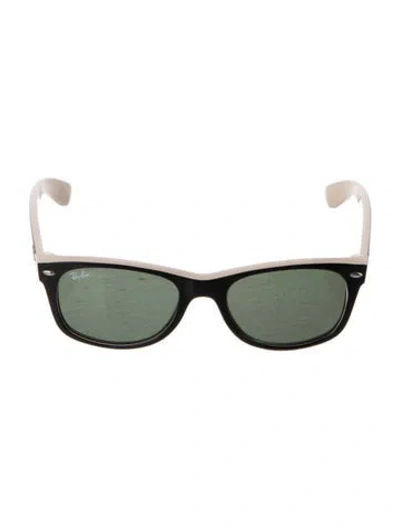 Pre-owned Ray Ban New Wayfarer Wayfarer Sunglasses In Black