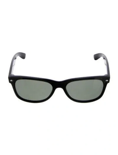 Pre-owned Ray Ban New Wayfarer Wayfarer Sunglasses In Black