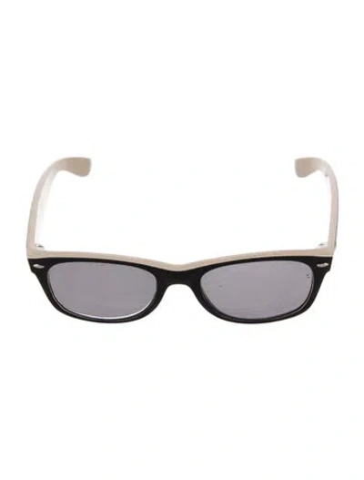 Pre-owned Ray Ban New Wayfarer Wayfarer Sunglasses In Black