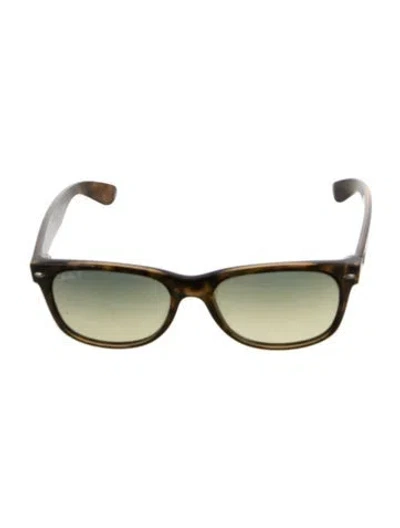 Pre-owned Ray Ban New Wayfarer Wayfarer Sunglasses In Black