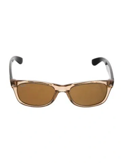 Pre-owned Ray Ban New Wayfarer Wayfarer Sunglasses In Neutral