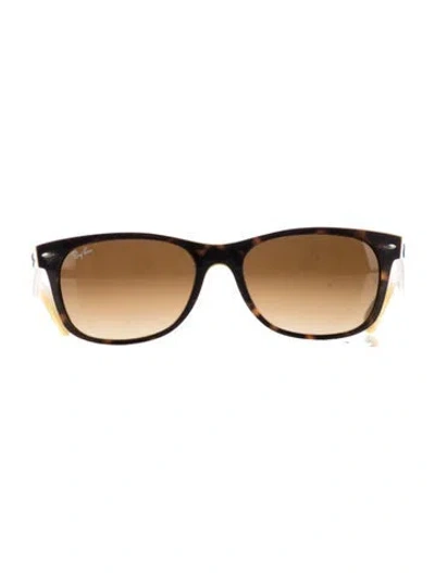 Pre-owned Ray Ban New Wayferer Wayfarer Sunglasses In Yellow