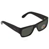 Ray Ban Nomad Polarized Green Sport Sunglasses Rb2187 901/58 54 In Black / Green