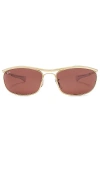 RAY BAN OLYMPIAN DELUX SUNGLASSES