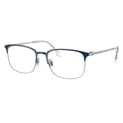 Ray Ban Optics Demo Square Men's Eyeglasses Rx6494 3155 56 In Black