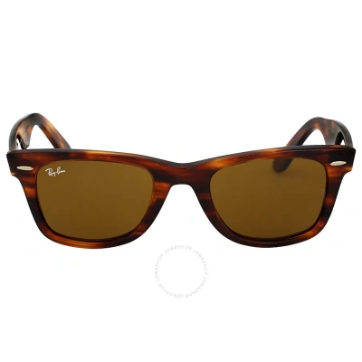Ray Ban Original Wayfarer Brown Classic B-15 Unisex Sunglasses Rb2140 954 50