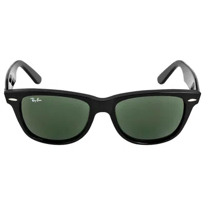 RAY BAN RAY BAN ORIGINAL WAYFARER CLASSIC GREEN G-15 UNISEX SUNGLASSES RB2140 901 54