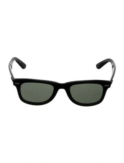 Pre-owned Ray Ban Original Wayfarer Classic Wayfarer Sunglasses In Black