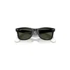 Ray Ban Original Wayfarer Disney Mickey & Minnie Mouse Pixelated Sunglasses Black With Internal White Pixel In Black With Internal White Pixel