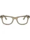Ray Ban Original Wayfarer Square-frame Glasses In Neutrals