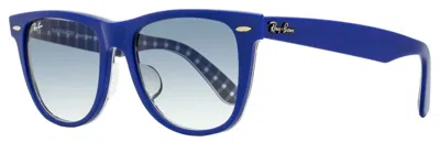 Ray Ban Original Wayfarer Sunglasses In Blue