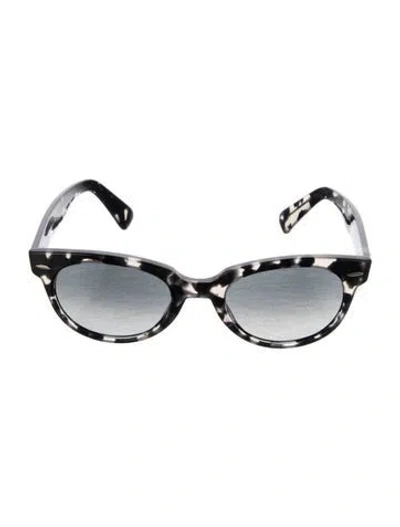 Pre-owned Ray Ban Orion Cat-eye Sunglasses In Black