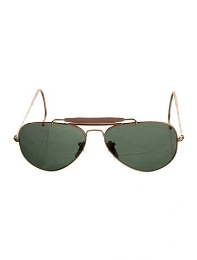 Pre-owned Ray Ban Outdoorsman I Aviator Sunglasses In Multi