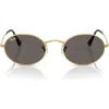 Ray Ban Ray-ban Oval 51mm Sunglasses In Arista Grey