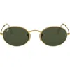 Ray Ban Ray-ban Oval 51mm Sunglasses In Gold