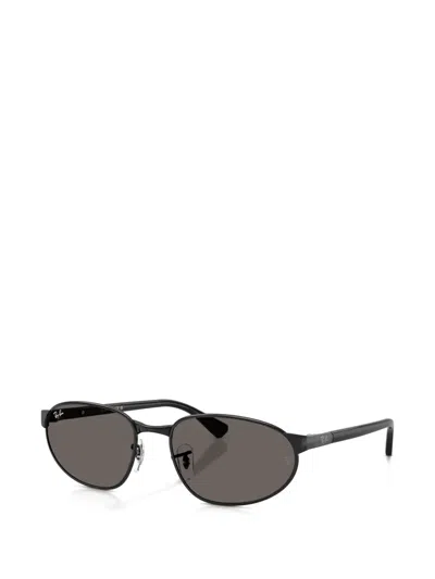 Ray Ban Oval-frame Sunglasses In Multi
