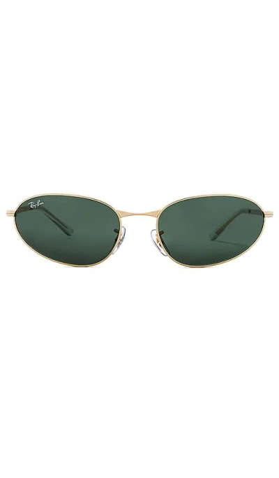 Ray Ban Oval Sunglasses In Arista