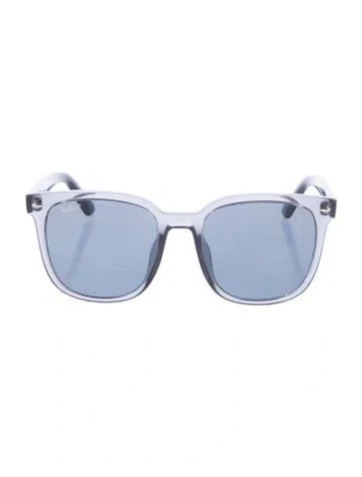 Pre-owned Ray Ban Oversize Tinted Sunglasses In Gray