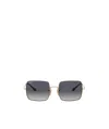 Ray Ban Ray-ban Oversized Square Frame Sunglasses In Gray
