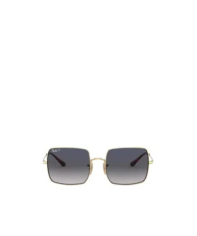 Ray Ban Ray-ban Oversized Square Frame Sunglasses In Gray