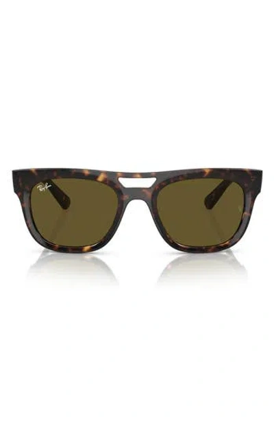 RAY BAN RAY-BAN PHIL 54MM SQUARE SUNGLASSES