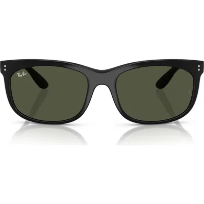 Ray Ban Ray-ban Pillow 60mm Sunglasses In Black
