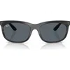 Ray Ban Ray-ban Pillow 60mm Sunglasses In Brown Striped Green