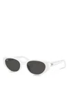 Ray Ban Rb4457d Bio-based Sonnenbrillen Weiss Fassung Grau Glas 55-19 In White