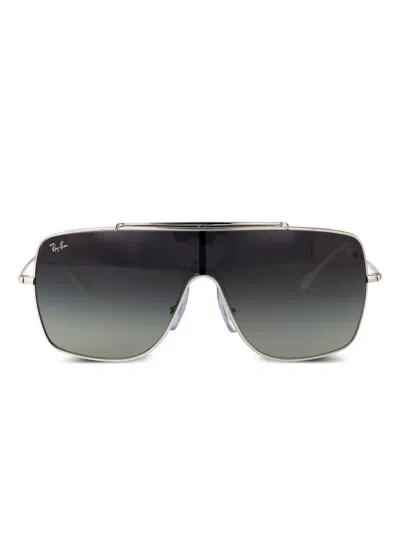 Ray Ban Pilot-frame Sunglasses In Silver