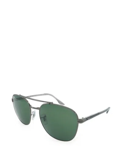 Ray Ban Pilot-frame Sunglasses In Silver