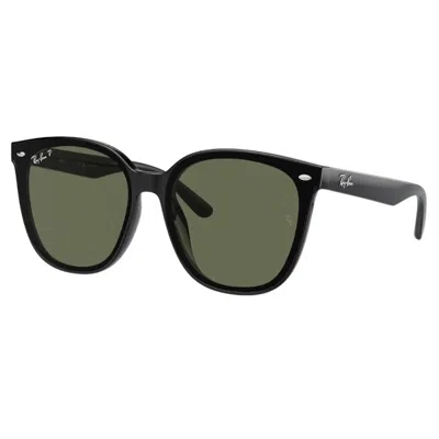Ray Ban Polarized Dark Green Sport Unisex Sunglasses Rb4423d 601/9a 66 In Gray