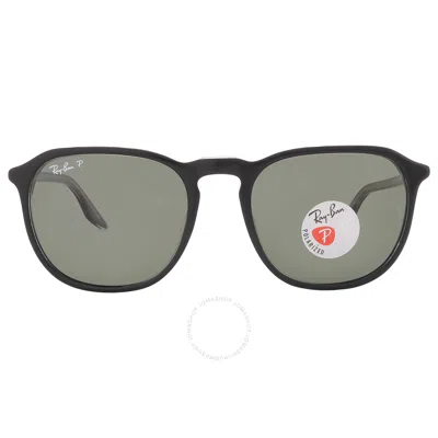 Ray Ban Polarized Green Sport Unisex Sunglasses Rb2203 919/58 55 In Black