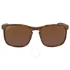 Ray Ban Polarized Purple Mirror Chromance Square Unisex Sunglasses Rb4264 894/6b 58 In Brown