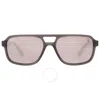 Ray Ban Polarized Purple Silver Mirror Navigator Unisex Sunglasses Rb4414m F691h2 58