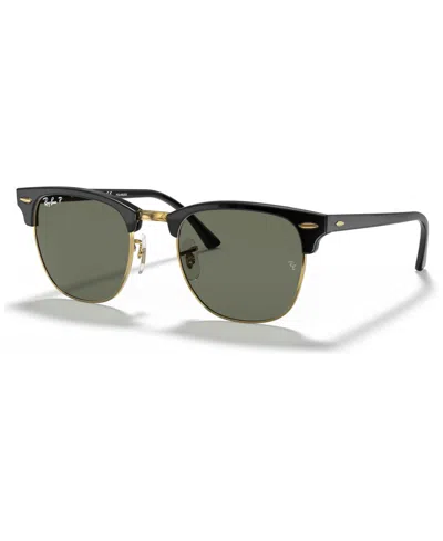 Ray Ban Rb3016 - Clubmaster Sole W0365 Sunglasses In Nero