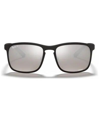 RAY BAN POLARIZED SUNGLASSES, RB4264 CHROMANCE