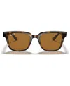 Ray Ban Polarized Sunglasses, Rb4323 51 In Havana,polar Brown