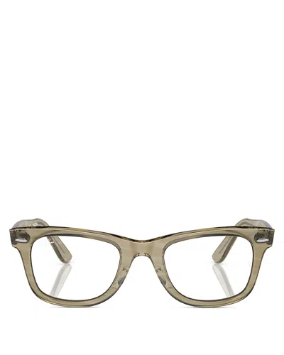 Ray Ban Ray-ban Polarized Wayfarer Sunglasses, 50mm In Gray