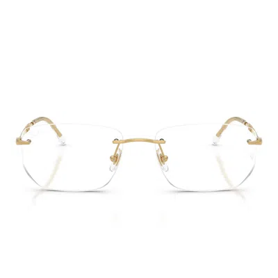 Ray Ban Prescription Glasses Rx3768 V 2500 Gold Arista/transparent Unisex