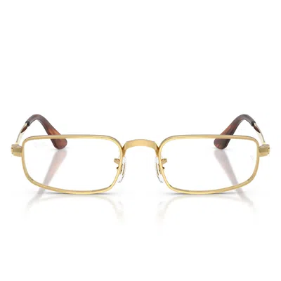 Ray Ban Prescription Glasses Rx3927 V 2500 X Asap Rocky Gold Arista/transparent Unisex In Brown