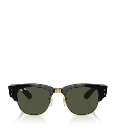 Ray Ban Ray-ban Womens Black Rb0316s Mega Clubmaster Square-frame Branded-arm Acetate Sunglasses