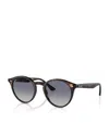 Ray Ban Sunglasses Unisex Rb2180 - Light Havana Frame Grey Lenses 49-21 In Brown