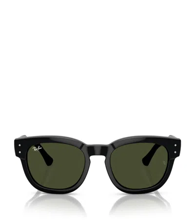 Ray Ban Propionate Mega Hawkeye Sunglasses In Black