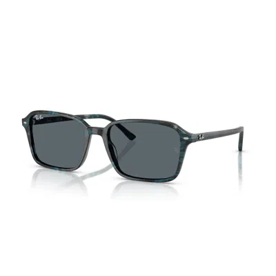 Ray Ban Raimond Blue Rectangular Unisex Sunglasses Rb2231 1417r5 58 In Gray