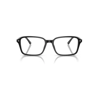 Ray Ban Raimond Optics Eyeglasses Black Frame Clear Lenses Polarized 54-18