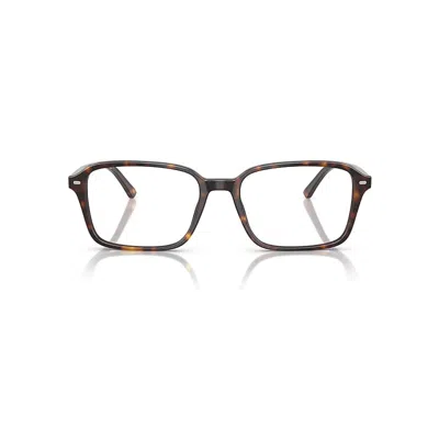 Ray Ban Raimond Optics Eyeglasses Havana Frame Clear Lenses Polarized 54-18