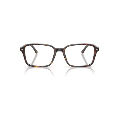 Ray Ban Raimond Optics Eyeglasses Havana Frame Clear Lenses Polarized 56-18