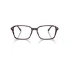 Ray Ban Raimond Optics Eyeglasses Transparent Fantasy Violet/red Frame Clear Lenses Polarized 54-18 In Transparent Fantasy Violet&#47red