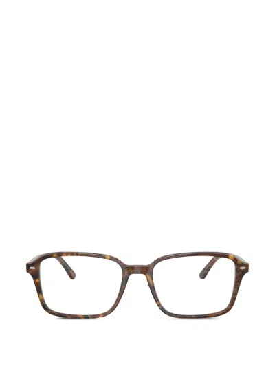 Ray Ban Raimond Optics Square-frame Glasses In Brown
