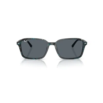 Ray Ban Raimond Sonnenbrillen Transparent Fantasy Blau/grau Fassung Blau Glas 56-18 In Transparent Fantasy Blue&#47grey